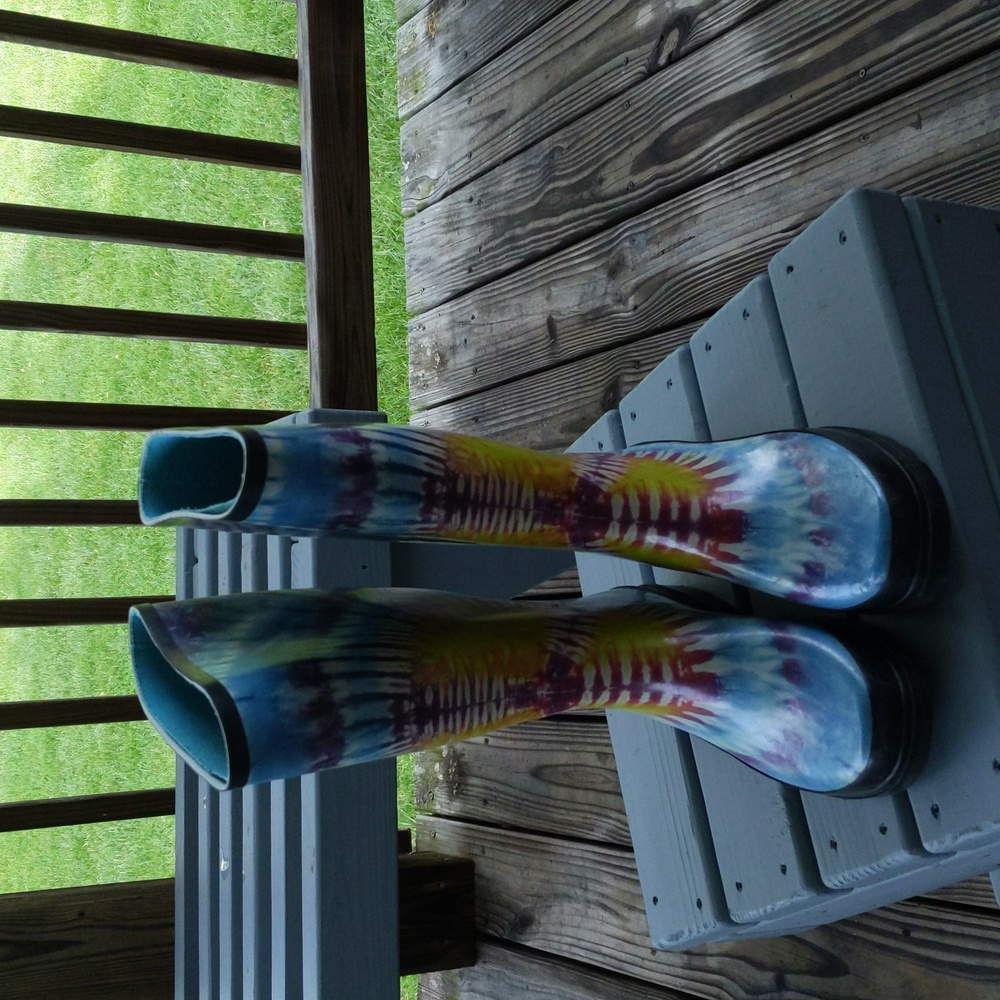 Tye Dye Rain boots!
